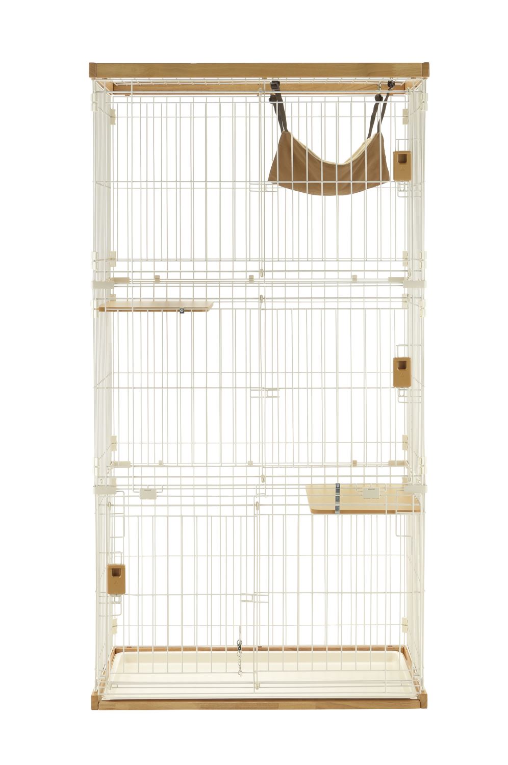 木製キャットサークル M｜掃除がしやすいおしゃれな猫用ケージ 多頭飼い対応 | 【送料無料】